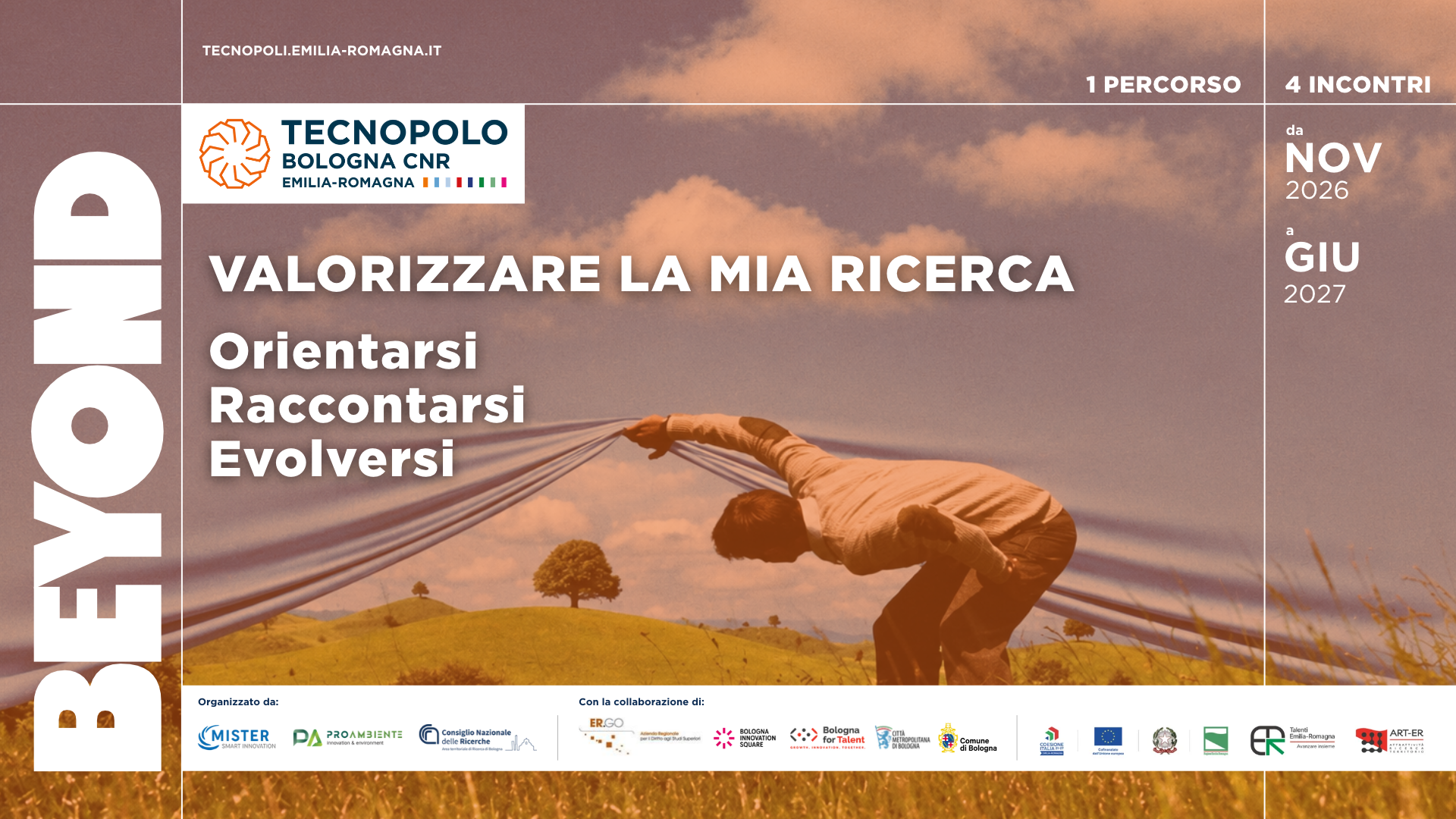 BEYOND | Un percorso per valorizzare la ricerca e ampliare gli orizzonti professionali